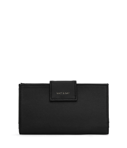 CRUISE Vegan Wallet - Loom | Color: Black - variant::black