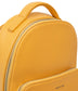 CAROSM Small Vegan Backpack - Loom | Color: Yellow - variant::citrine