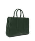 EVELIN Vegan Satchel - Loom | Color: Green - variant::vineyard