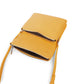 HILEY Vegan Crossbody Bag - Loom | Color: Yellow - variant::citrine