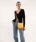 SALO Vegan Crossbody Bag - Loom | Color: Yellow - variant::citrine