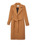 EVIE Women's Vegan Wool Coat | Color: Brown - variant::camel