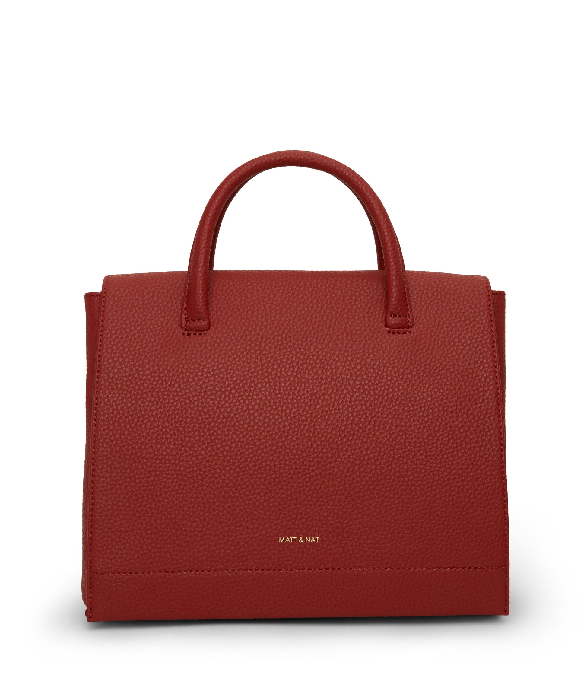 ADEL Vegan Satchel - Purity | Color: Red - variant::passion