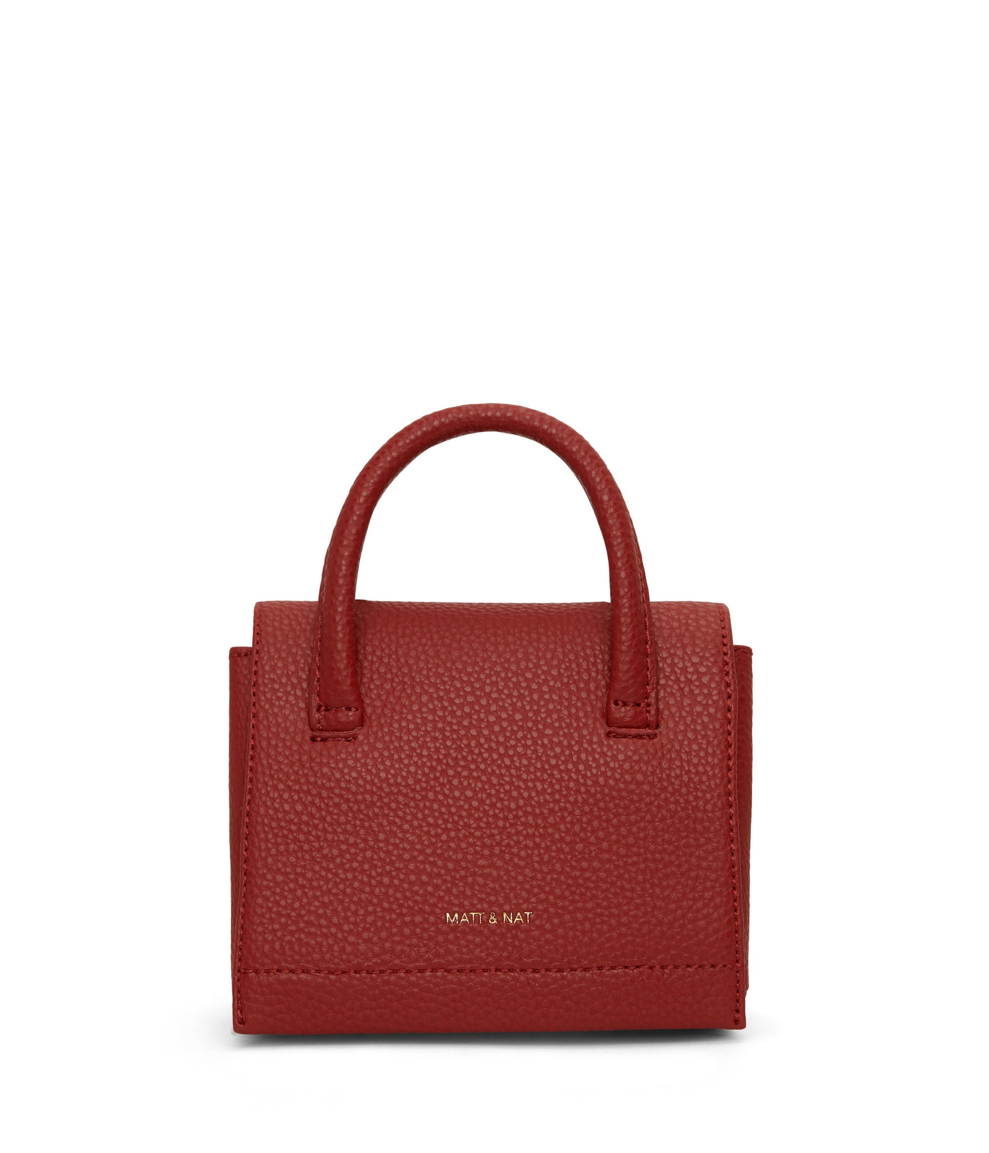 ADEL MICRO Vegan Satchel - Purity | Color: Red - variant::passion