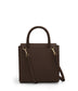 ADELSM Small Vegan Satchel - Purity | Color: Brown - variant::chocolate