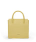 ADELSM Small Vegan Satchel - Purity | Color: Yellow - variant::daffodil