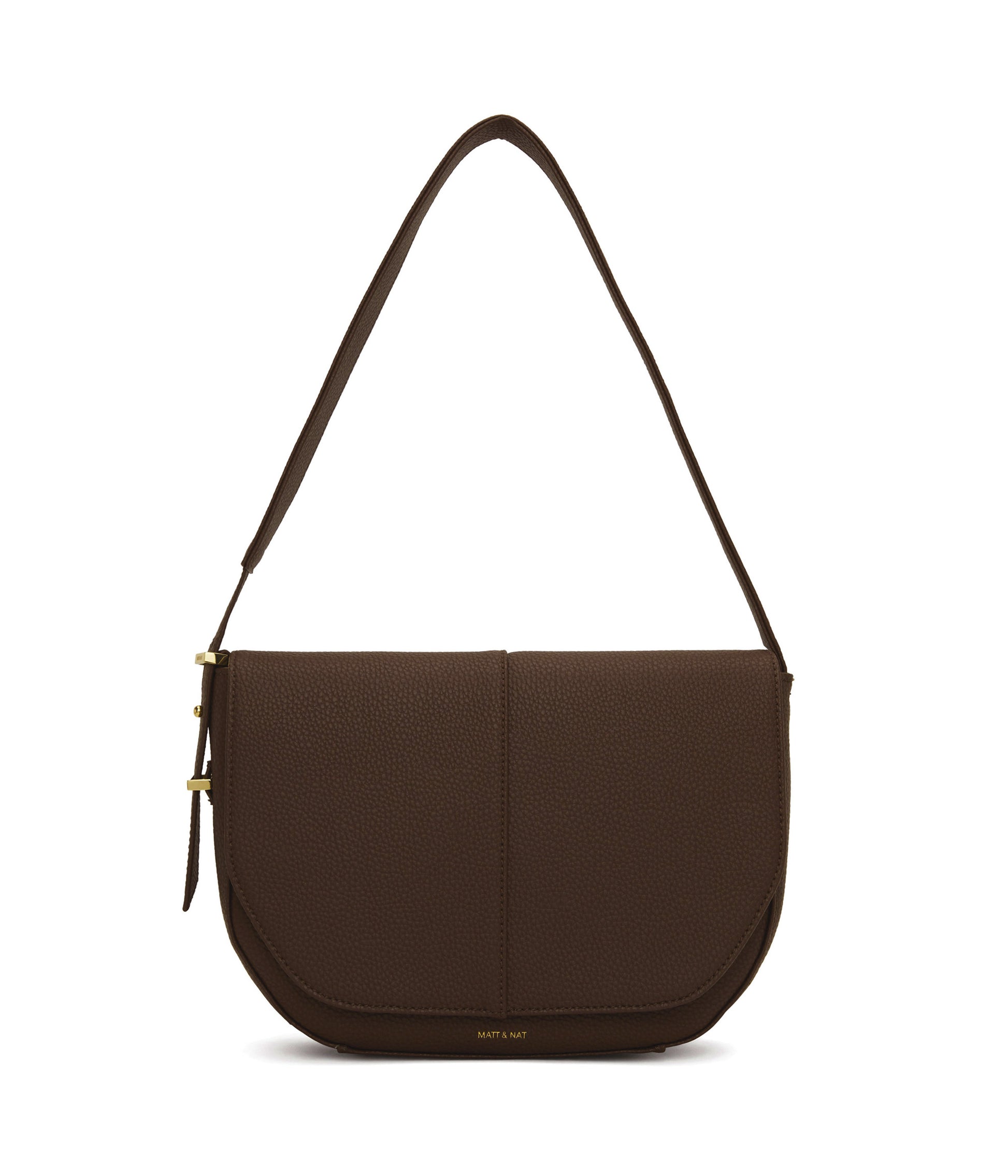 ALIK Vegan Shoulder Bag - Purity | Color: Brown - variant::chocolate