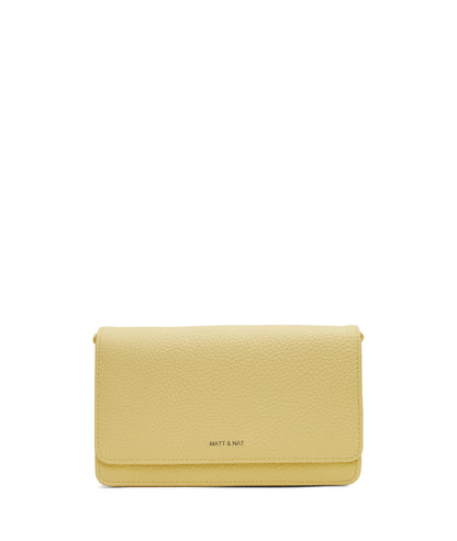 BEE Vegan Crossbody Bag - Purity | Color: Yellow - variant::daffodil