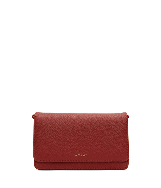 BEE Vegan Crossbody Bag - Purity | Color: Red - variant::passion