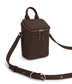 BRAVEMICRO Vegan Crossbody Bag - Purity | Color: Brown - variant::chocolate