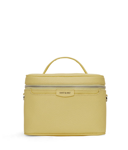 CORTNEY Vegan Crossbody Bag - Purity | Color: Yellow - variant::daffodil