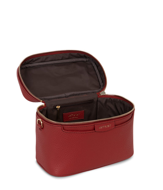 CORTNEY Vegan Crossbody Bag - Purity | Color: Red - variant::passion