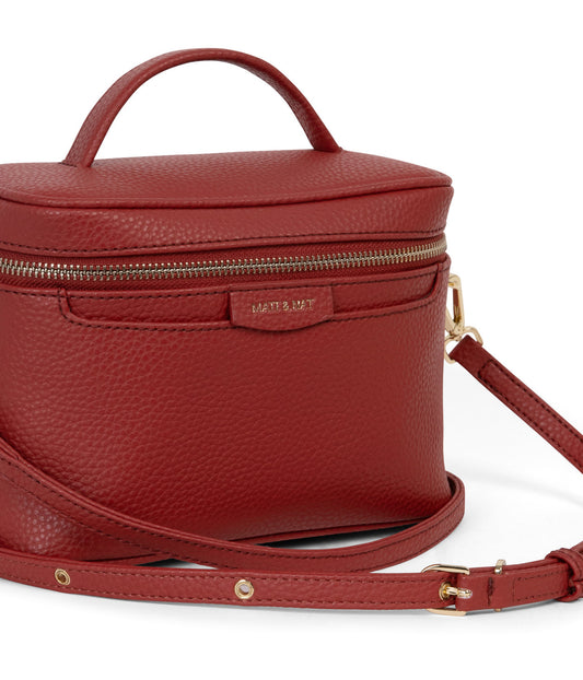 CORTNEY Vegan Crossbody Bag - Purity | Color: Red - variant::passion