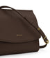 ERIKA Vegan Crossbody Bag - Purity | Color: Brown - variant::chocolate