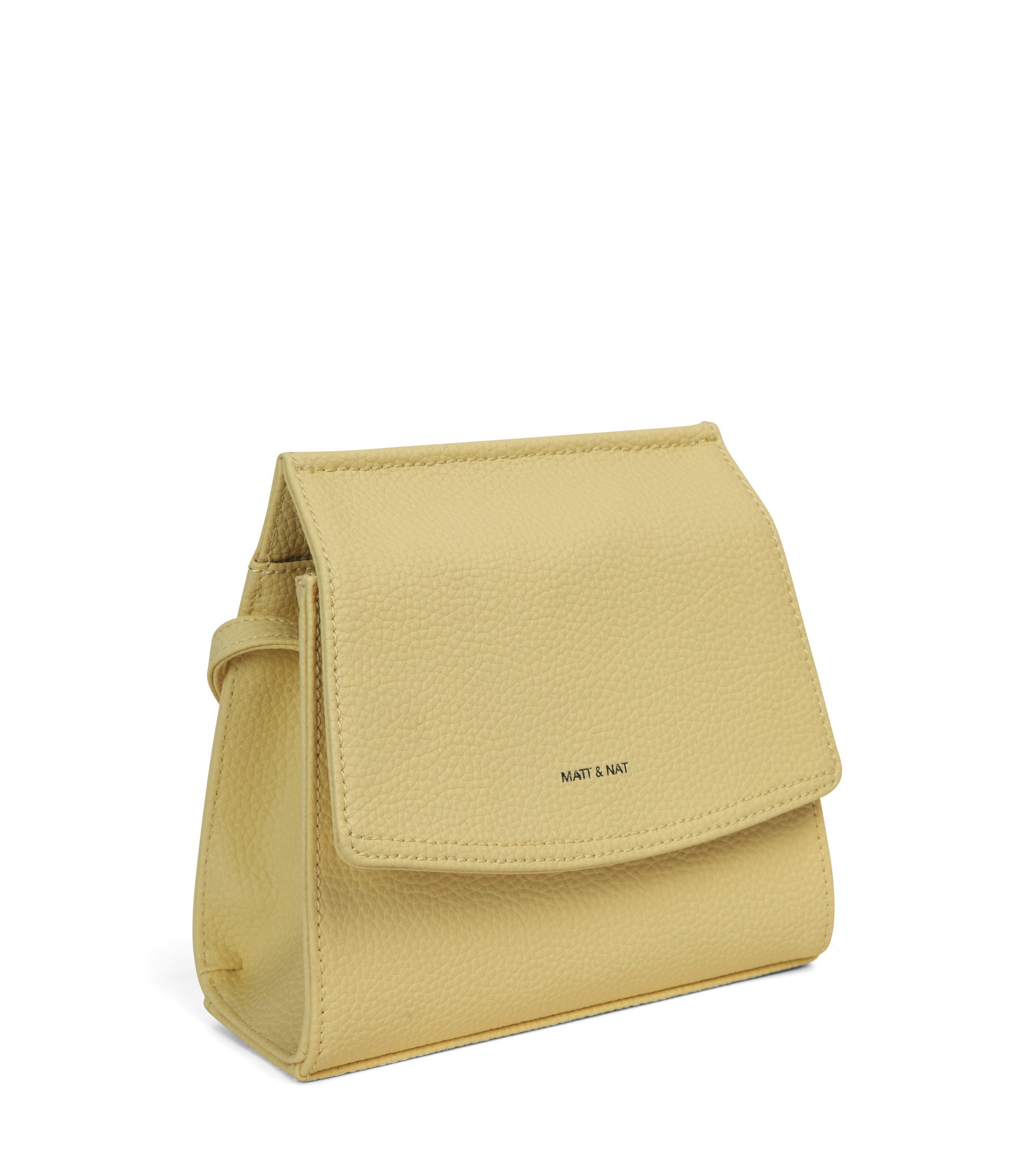 ERIKA Vegan Crossbody Bag - Purity | Color: Yellow - variant::daffodil