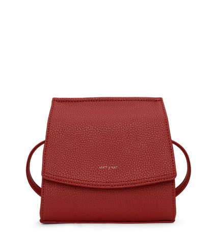 ERIKA Vegan Crossbody Bag - Purity | Color: Red - variant::passion