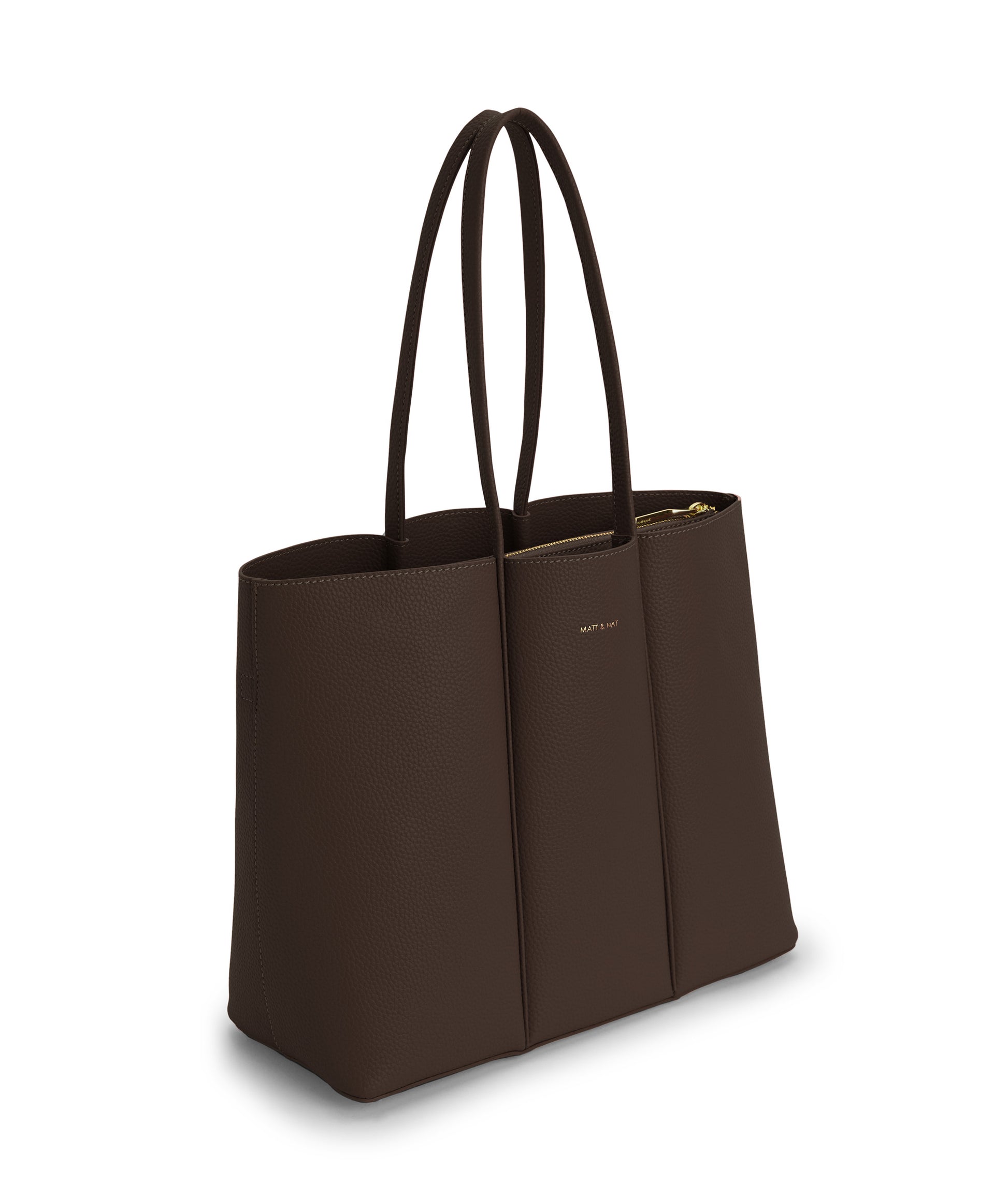 HYDE Vegan Tote Bag - Purity | Color: Brown - variant::chocolate