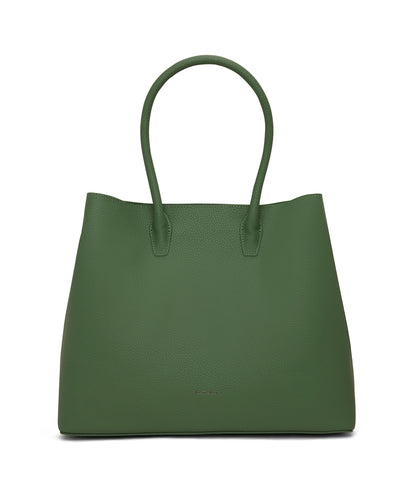 KRISTA Vegan Satchel - Purity | Color: Green - variant::herb