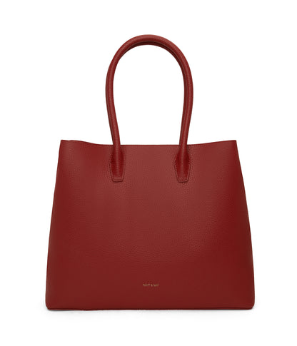 KRISTA Vegan Satchel - Purity | Color: Red - variant::passion