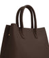 KRISTASM Small Vegan Satchel - Purity | Color: Brown - variant::chocolate