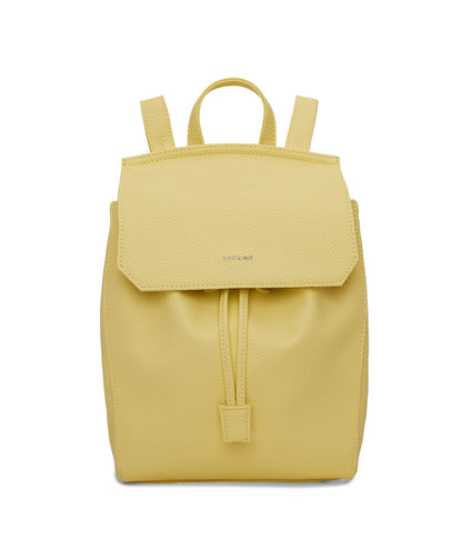 MUMBAI MED Vegan Backpack - Purity | Color: Yellow - variant::daffodil