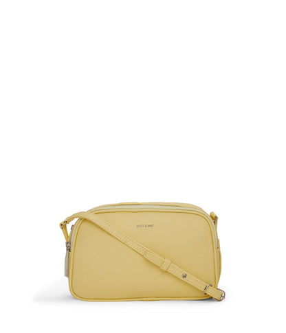 PAIR Vegan Crossbody Bag - Purity | Color: Yellow - variant::daffodil