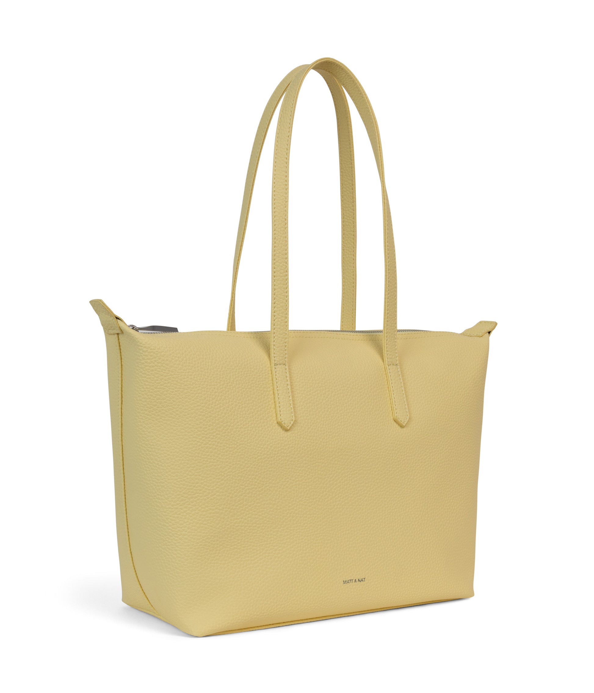 ABBI Vegan Tote Bag - Purity | Color: Yellow - variant::daffodil