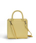 ADELSM Small Vegan Satchel - Purity | Color: Yellow - variant::daffodil