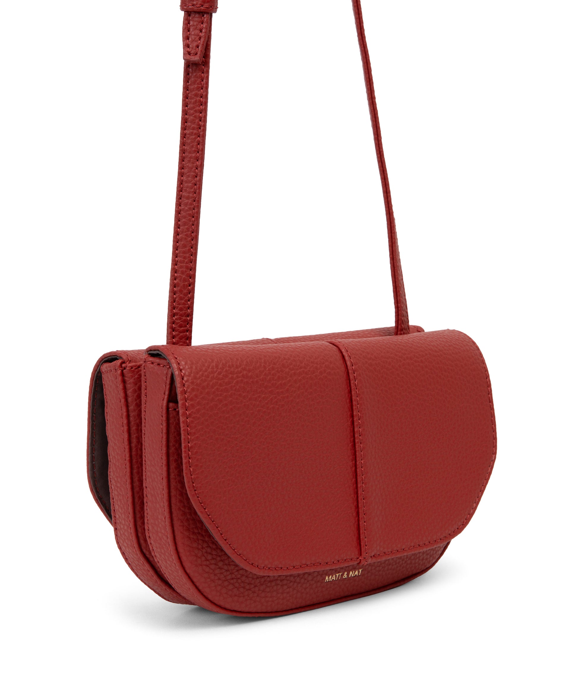 BUDA Vegan Crossbody Bag - Purity | Color: Red - variant::passion