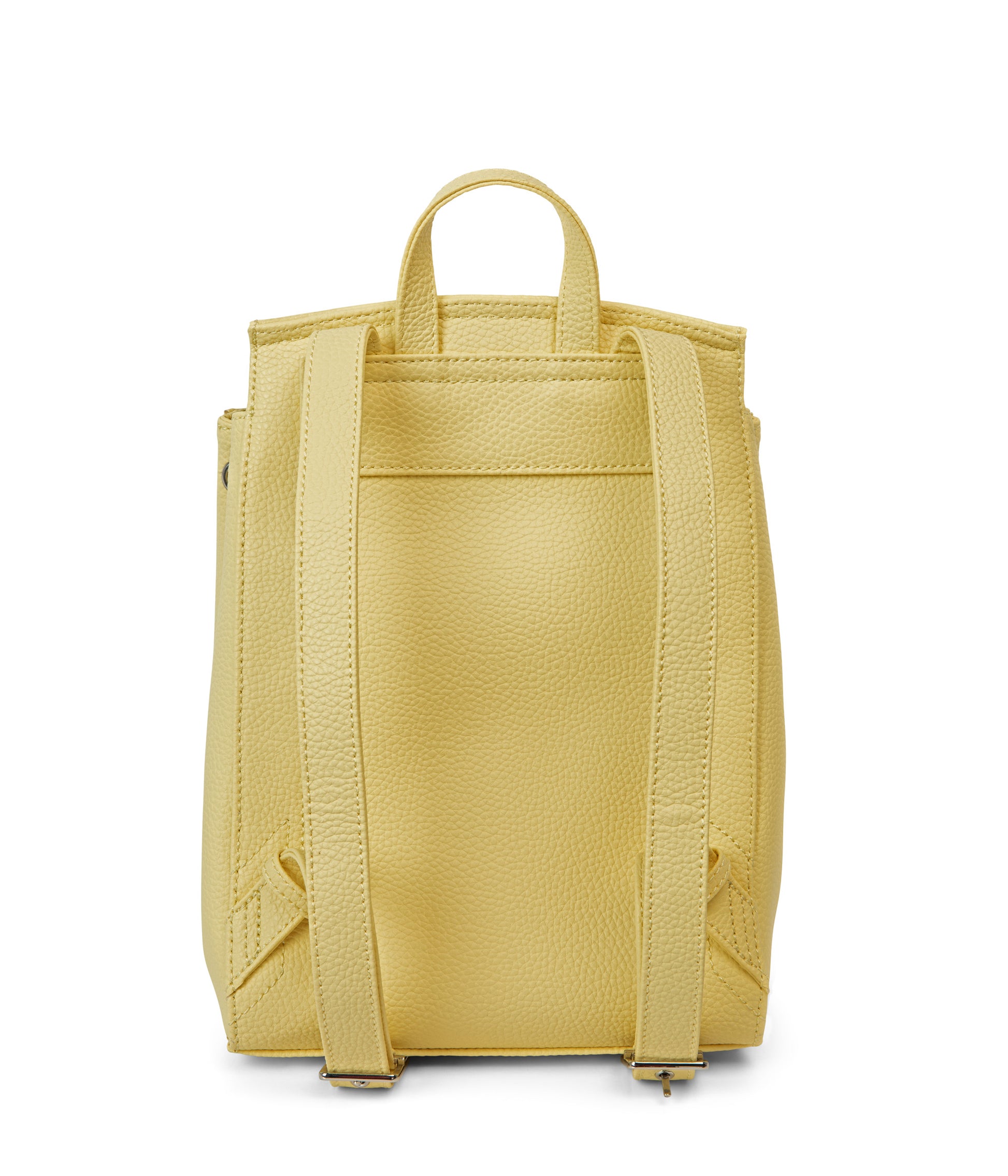MUMBAI MED Vegan Backpack - Purity | Color: Yellow - variant::daffodil