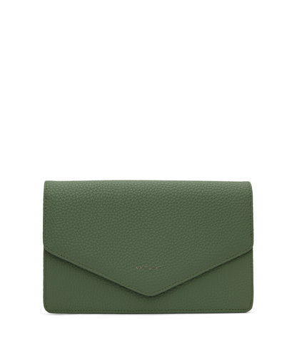 CLOE Vegan Wristlet Wallet - Purity | Color: Green - variant::herb