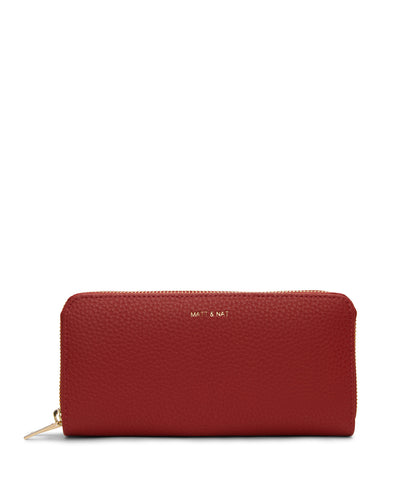 SUBLIME Vegan Wallet - Purity | Color: Red - variant::passion