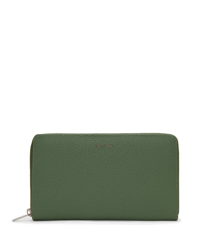 TRIP Vegan Travel Wallet - Purity | Color: Green - variant::herb