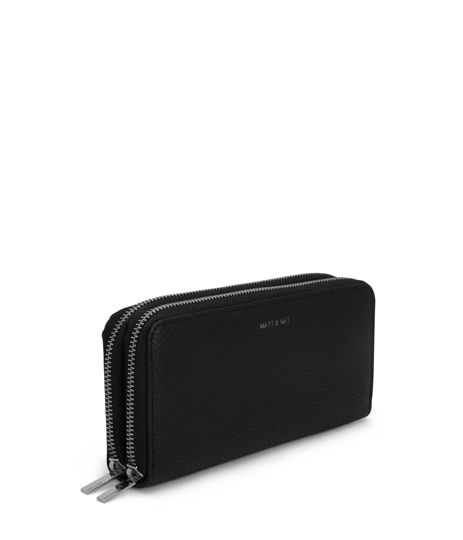 2つのジッパーが特徴♪ビーガンウォレット★MATT&NAT★SUBLIME SUBLIME Vegan Wallet - Purity | Matt & Nat Canada