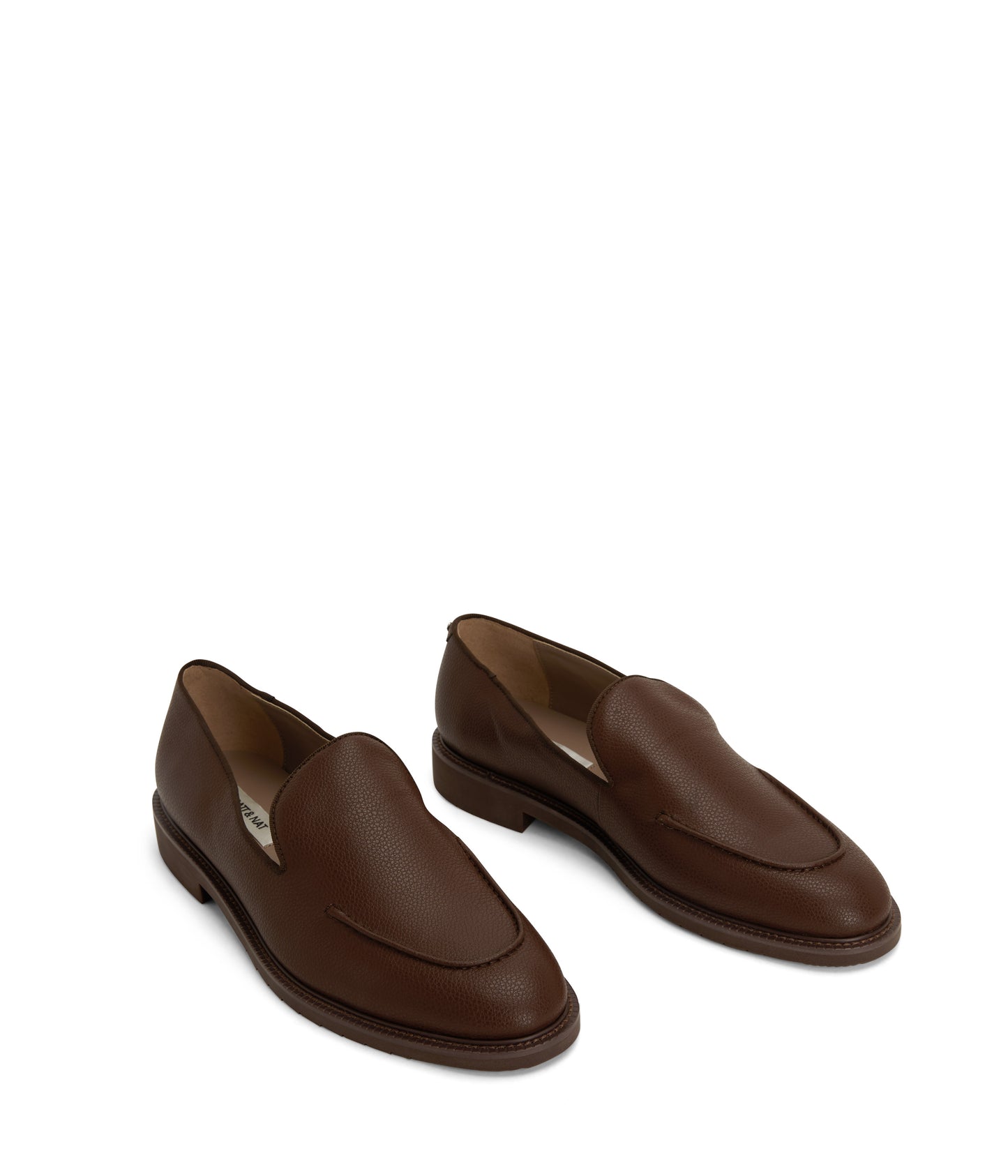 ALTMAN Men's Vegan Slip On Loafers | Color: Brown - variant::brown