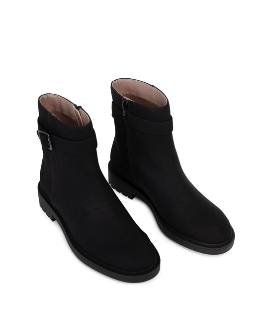 CHEA Women's Vegan Boots | Color: Black - variant::black