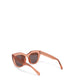 KAZ Cat-Eye Sunglasses | Color: White, Blue - variant::nudblu