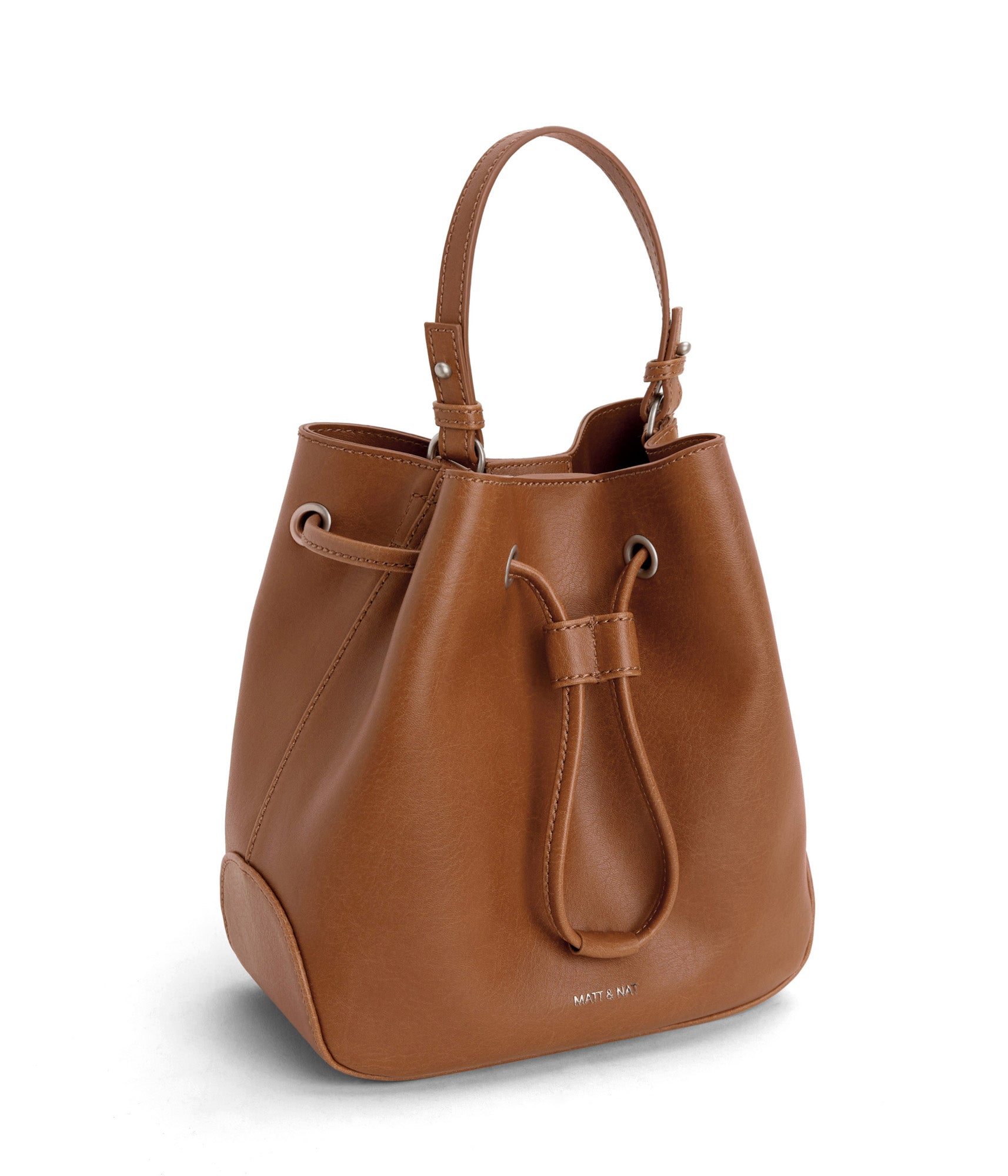 DUPONT Vegan Bucket Bag - Vintage | Color: Brown - variant::chili