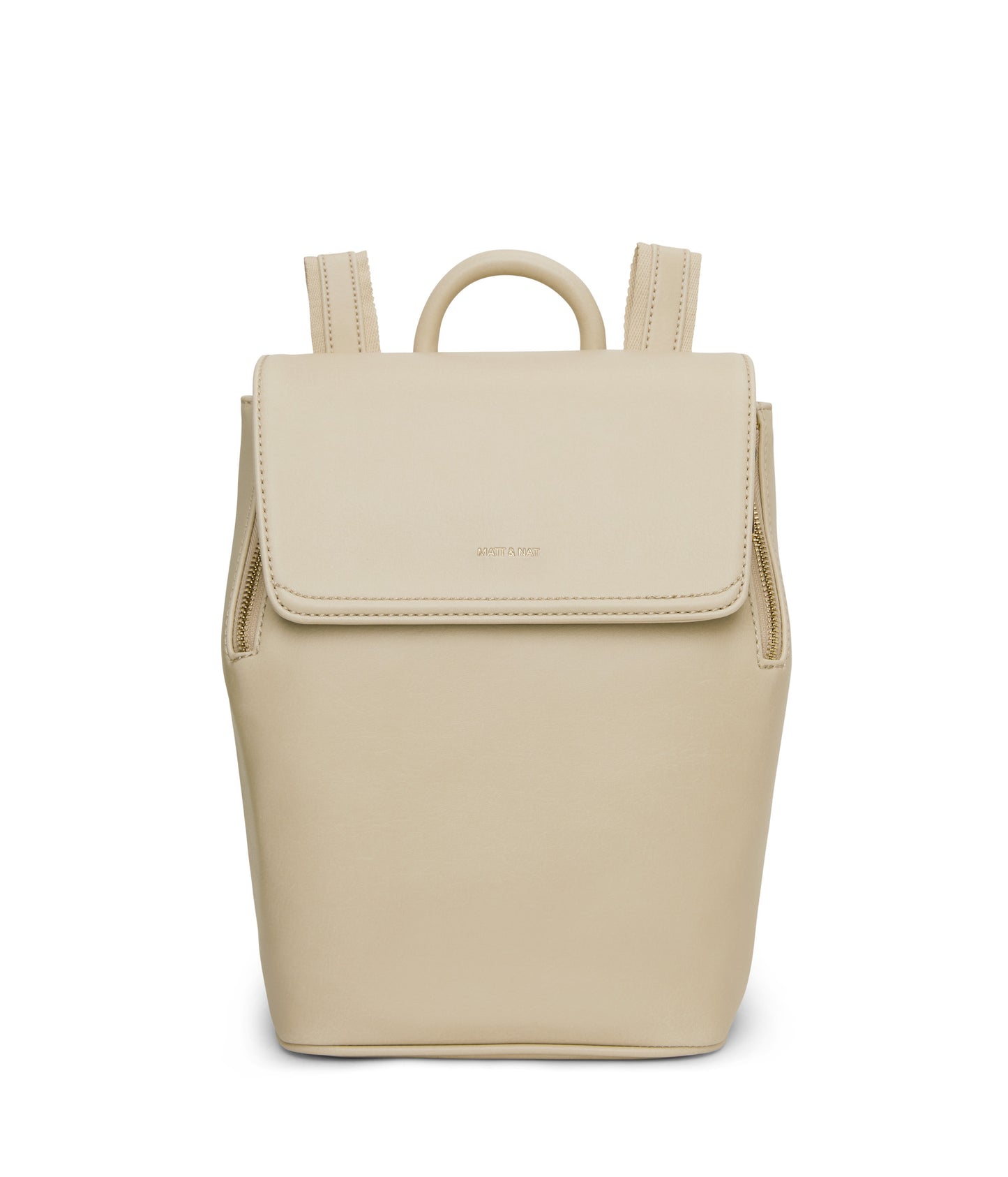 FABI Mini Vegan Backpack - Vintage | Color: White - variant::vanilla