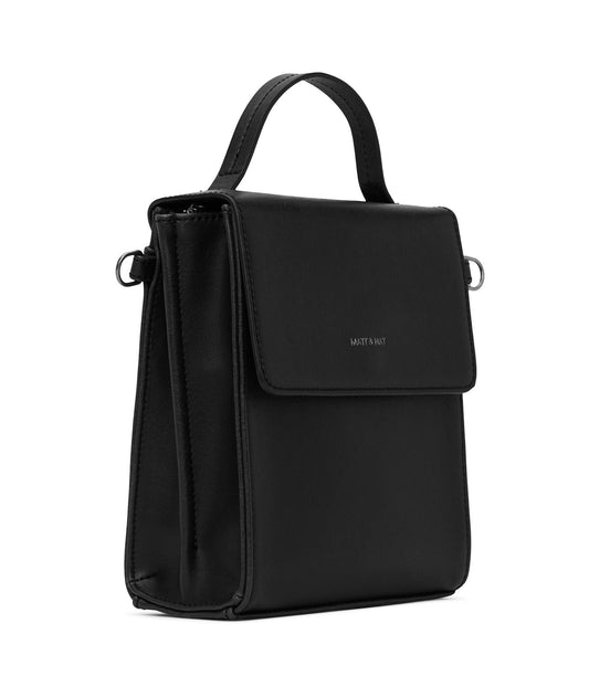 OKA Vegan Crossbody Bag - Vintage | Color: Black - variant::black