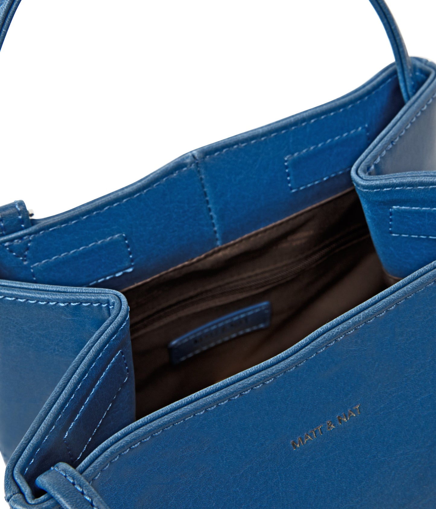 WILLASM Small Vegan Tote Bag - Vintage | Color: Blue - variant::bluejay