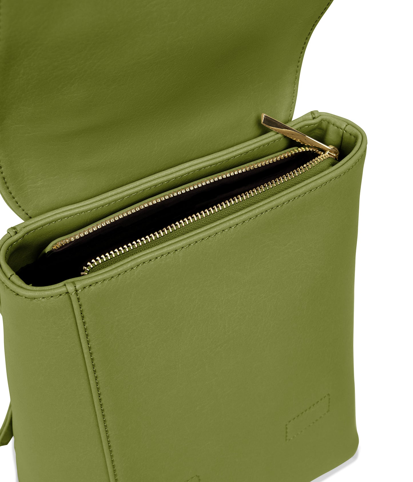 DEELY MED Vegan Small Backpack - Vintage | Color: Green - variant::frog