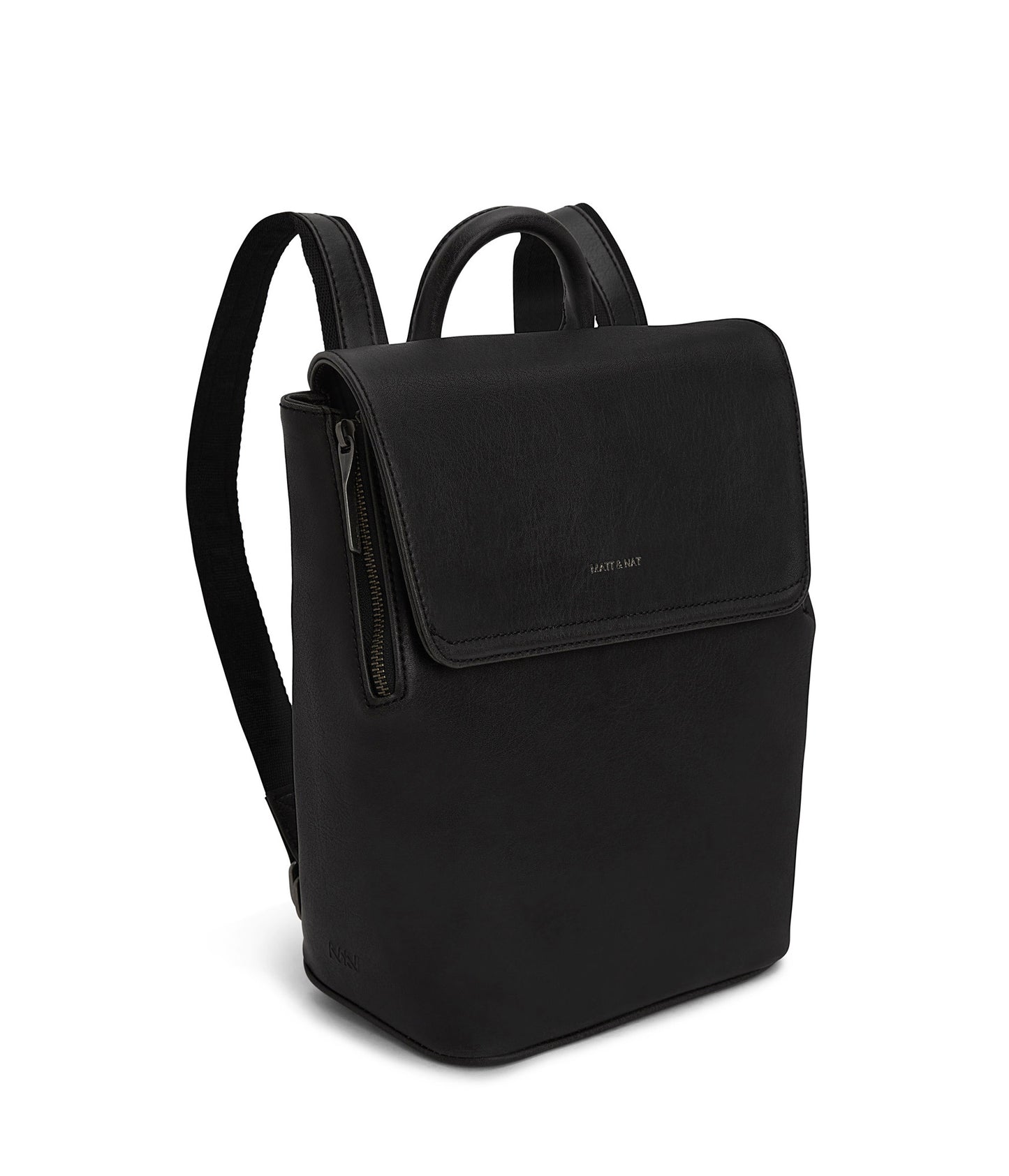 FABIMINI Vegan Backpack - Vintage | Color: Black - variant::black