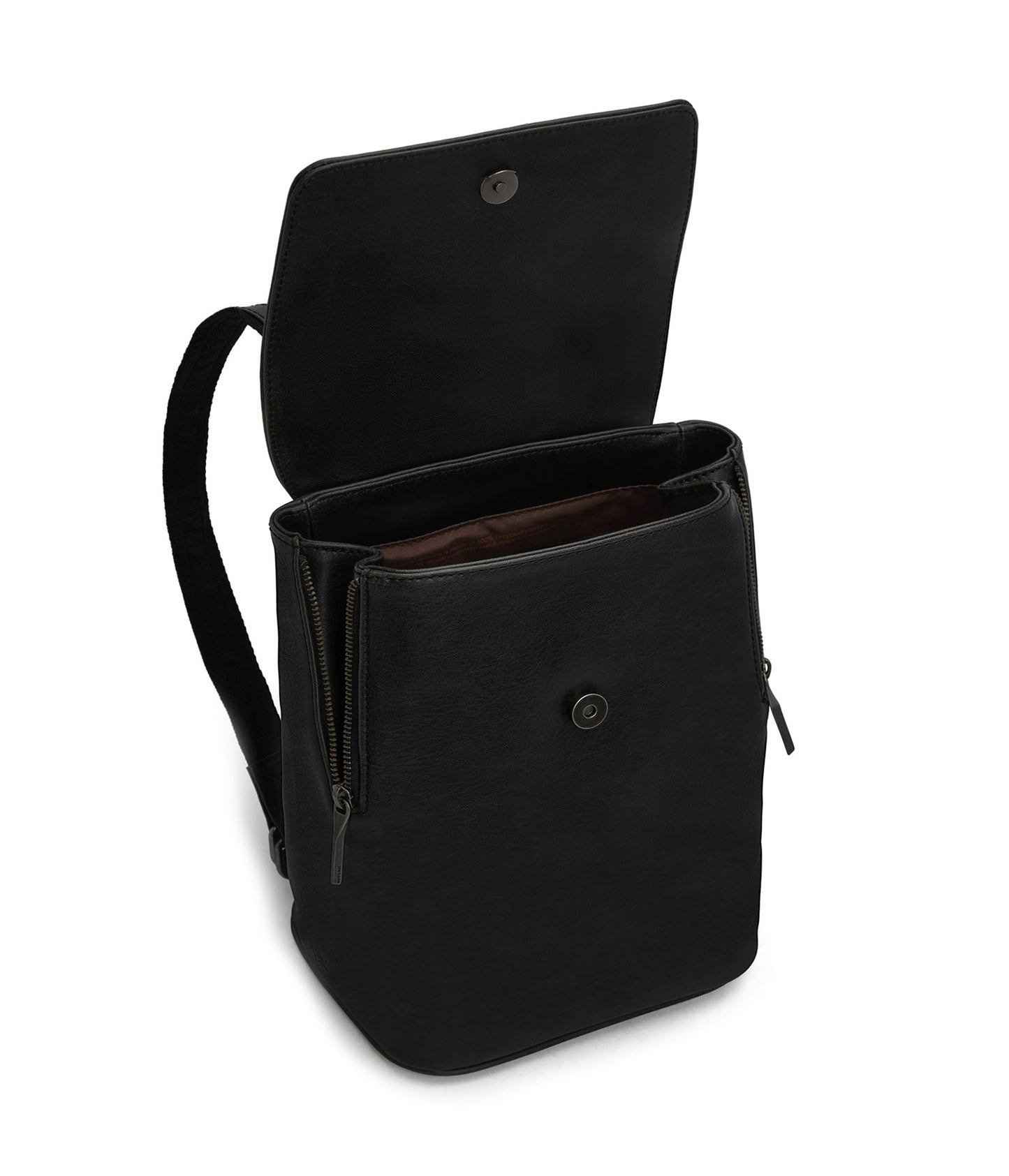 FABIMINI Vegan Backpack - Vintage | Color: Black - variant::black