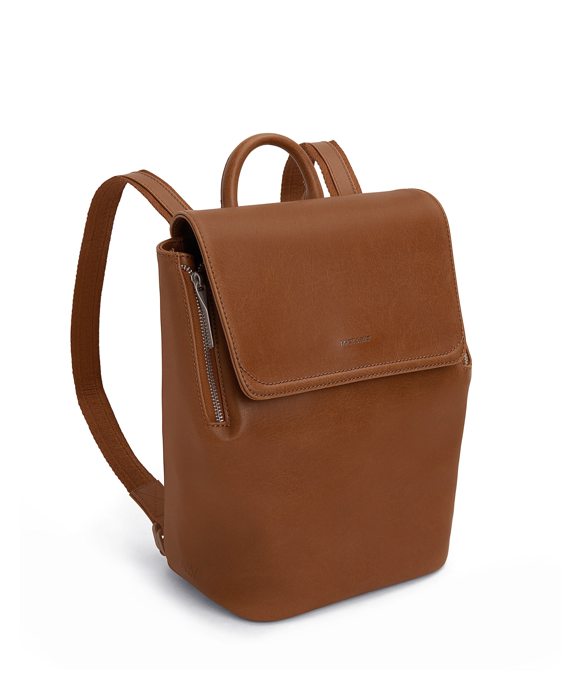 FABIMINI Vegan Backpack - Vintage | Color: Brown - variant::chili