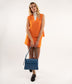 LEIA Vegan Shoulder Bag - Vintage | Color: Blue - variant::bluejay