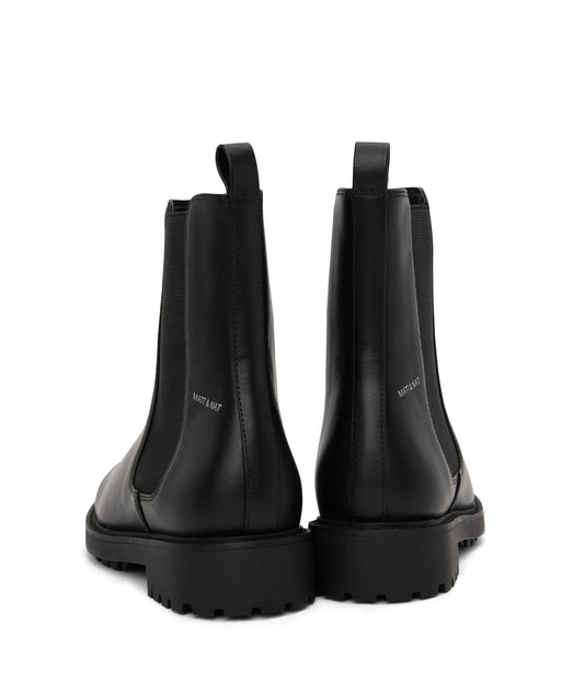 IDINA Women's Vegan Chelsea Boots | Color: Black - variant::black