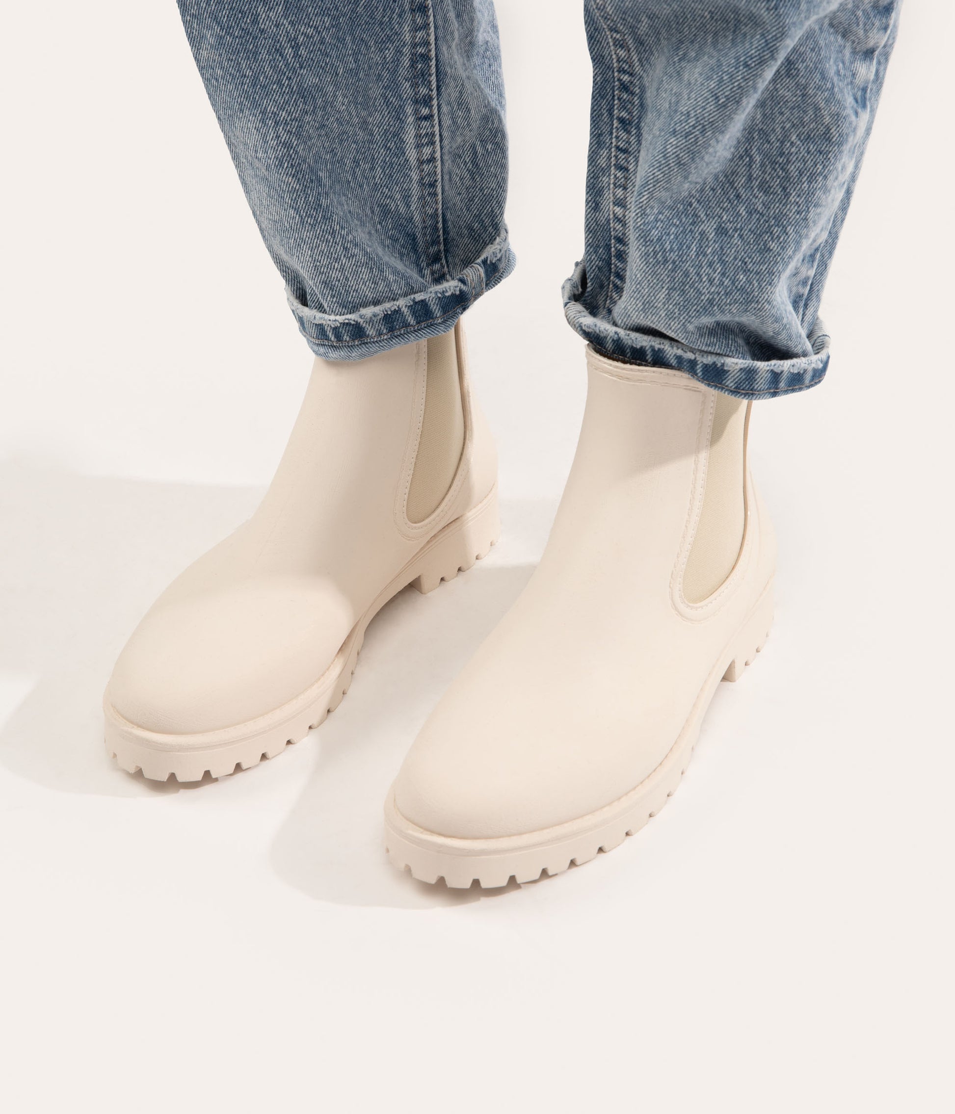 LANEY Women's Vegan Rain Boots | Color: Green - variant::matoli