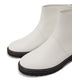 MIRRA Women's Vegan Combat Boots | Color: White - variant::white