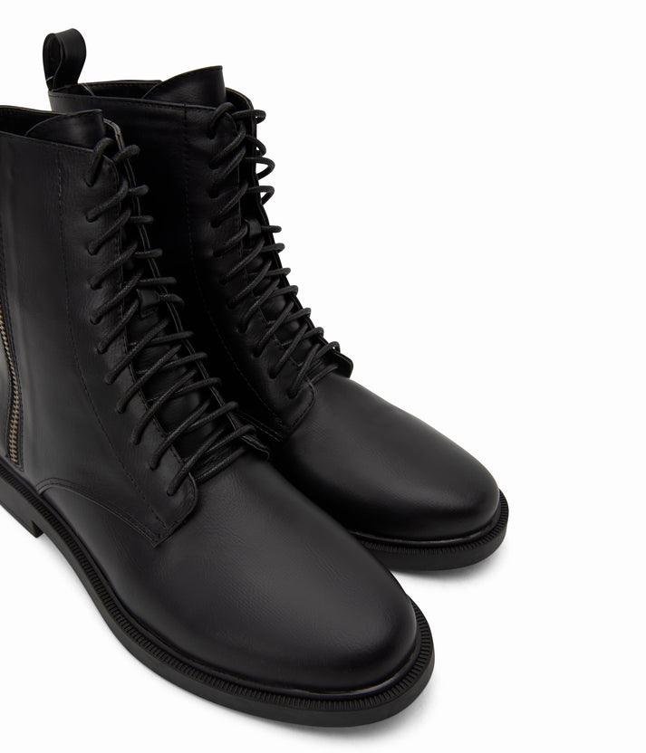 morton women's vegan combat boots